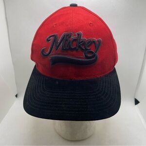 Vintage New Walt Disney ‘Mickey' Embroidered Baseball Cap